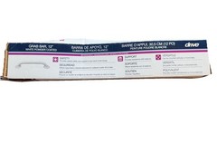 Drive Medical – Grab Bar 12“ White Powder Coated RTL12012, NEW