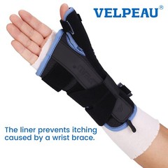 VELPEAU Wrist and Thumb Spica Stockinette (Pack of 10) Comfy Arm Sock Sleeve