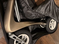 NEW byacre rollator Overland With Accessories Bentley Brown