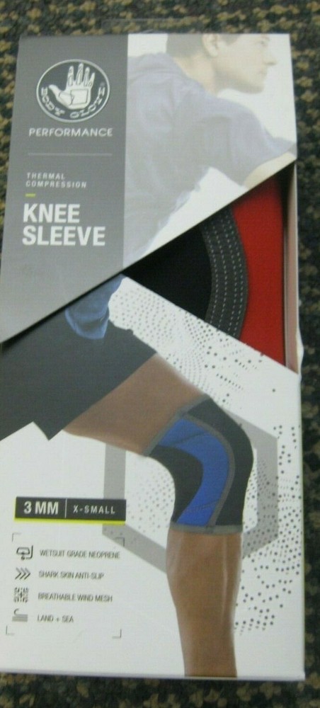 Body Glove Performance Body Glove 3mm XS Thermal compression Knee Sleeve II-10