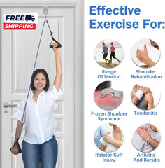 Shoulder Pulley for Physical Therapy Pulleys for Shoulder Rehab over Door