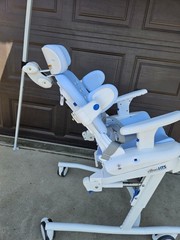 Rifton HTS Medium TILT Z120 Mobile Shower Chair Special needs Toilet