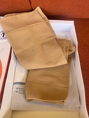 JOBST Opaque Knee High with SoftFit Technology Band, Small (1 Pair), Beige READ