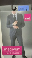 mediven for men classic C040537 Compression Socks Black Anti-microbial
