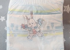 Pack of 2 New Kiddo Fluffy Fly Cloth Backed Adult Diapers ABDL Pampers