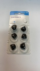 Connexx Sleeve 3.0 M Closed Hearing Aid Domes Tips 6 Pack Signia Widex Phonak