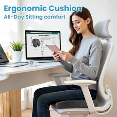 Seat Cushion – Memory Foam Cushion for Office Chair, Car Seat, Airplane, Blea…