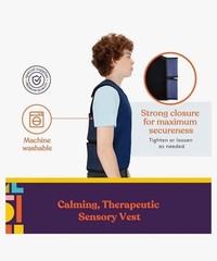 Special Supplies Weighted Sensory Compression Vest Calming & Supportive XX-Small