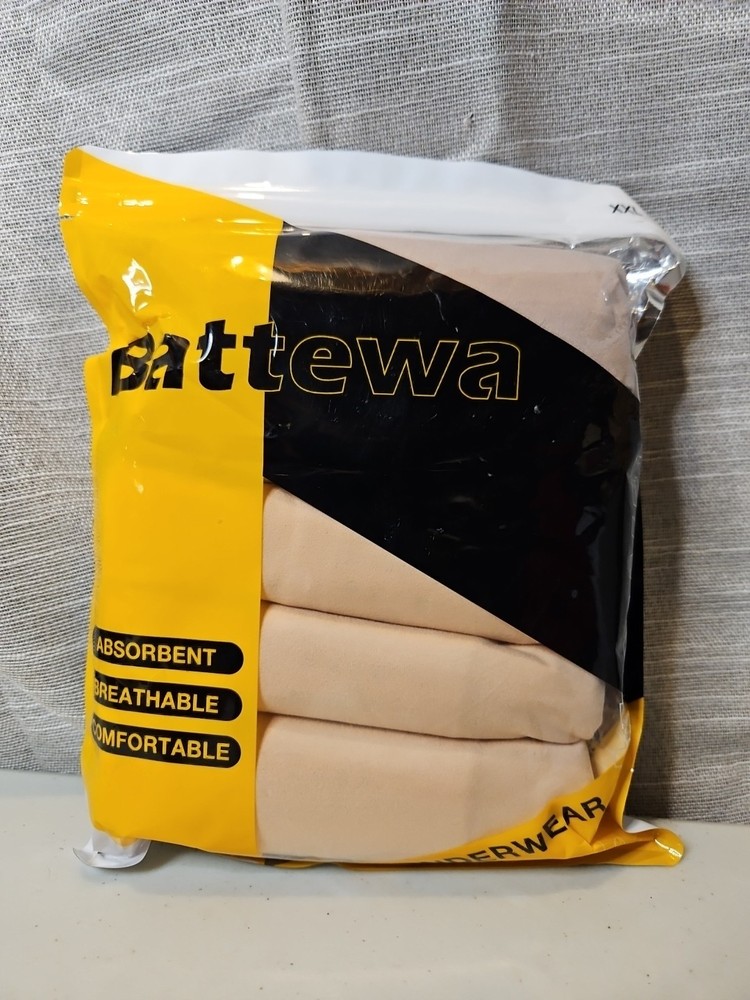 Battewa Quick Dry Incontinence Underwear Women’s Briefs Leak Protection XXL 5pk