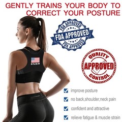 Posture Corrector Upper Back Support Brace for Neck & Shoulder Pain Relief – Uni