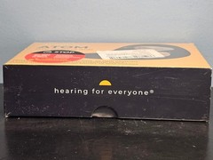 Audien ATOM Wireless Rechargeable Over The Counter Hearing Aids – New & Sealed!