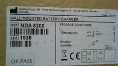 Arjo Huntleigh wall mounted battery charger 24V NDA8200 NEW UNUSED