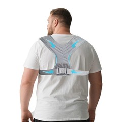 Plus Size Back Brace, XXXL to 6XL Brace Posture XXX-Large, Gray