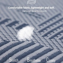 VTG SUPPORT 1 Pack Ankle Brace, Breathable S【18-21 CM（7-8¼ ″）】, Grey