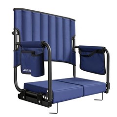 Stadium Seats with Back Support 550LB9″ Higher Back Bleacher Seat for Adults 1
