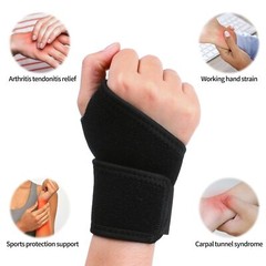 Wrist Hand Brace Support Carpal Tunnel Sprain Arthritis Gym Splint Left / Right