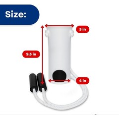 Deluxe Sock Aid Helper with Long Foam Handles for Regular Socks Easy Use