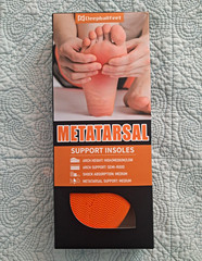 Deepballfeet Full Length Metatarsal Orthotic Insoles Shock Absorbing DP02
