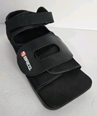 Breg Post Op Shoe Large Unisex Fits Left Or Right Foot Black Adjustable