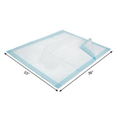 50 Count – 23 x 36 Inch, Disposable Leakproof Underpads, Chronic Incontinence…