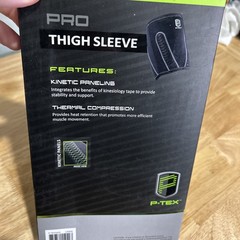 P-TEX Pro THIGH SLEEVE P-TEXG200 Large Thermal Compression Kinetic Panels
