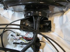Dash, Wiring, Brake Cables from Pride Baja Raptor Scooter