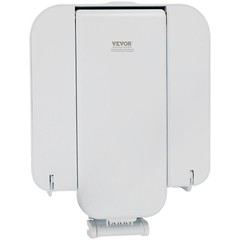 VEVOR Folding ABS Shower Seat 15.7“ x 16.7“ Wall Mounted Shower Bench 440 lbs