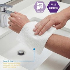 Disposable Dry Wipes for Adults, Soft & Absorbent Personal Towels, Bulk 800 C…