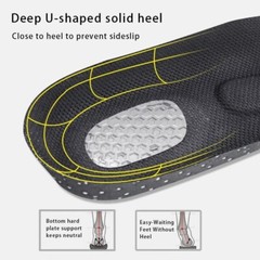 Sports Silicone Gel Insoles for Feet Men Women Orthopedic Arch Support Inserts