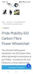 Pride Mobility Products Corp. QUANTUMQ6EDGE Power Wheelchair