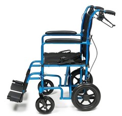 Everest & Jennings Deluxe Transport Wheelchair, Steel Frame & Upgraded…