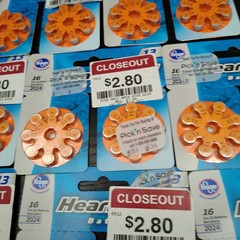160 Kroger Size 13 Hearing Aid Batteries Battery 10 Packs Of 16 Exp. 2024