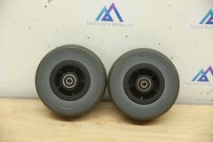 PAIR Quantum Q6 Edge HD 6″x2″ Caster Wheels Tires for Power Chair WHLASMB7110040
