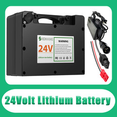 24V 12Ah Lithium Battery for Wheelchair Includes 2A Charger Anderson Connector