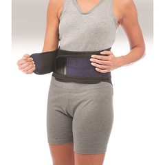 Mueller Lumbar Back Brace with Removable Pad: Standard Size (Black)