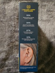 Audien Hearing ATOM X -Rechargeable OTC Hearing Aids – Latest Model Brand New