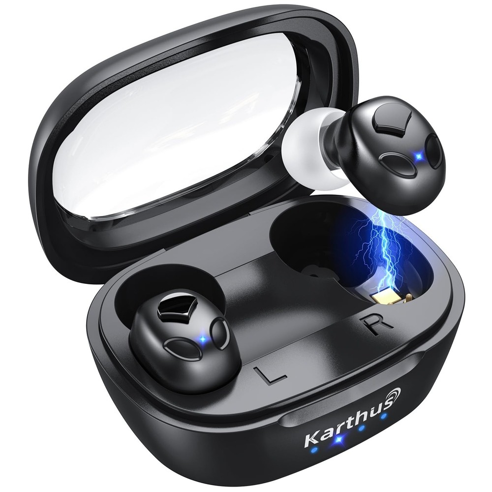 OTC Hearing Aids for Seniors & Adults, Rechargeable Hearing Aids with Noise Canc