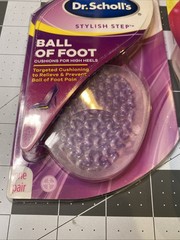 Dr Scholls Dream Walk Hidden Arch Supports Gel & Ball Of Foot Cushions NEW