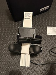 Saunder Cervical Neck Traction Home Trac Deluxe Device w/ Travel Case & Manuals