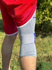 Bauerfeind GenuTrain A3 Size 2 Right Advanced Knee Joint Brace Support Patella