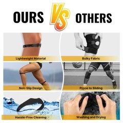 Knee Support Patella Brace Stabilizer Strap Band Tendon Sports Joint Pain Relief