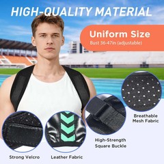 Posture Corrector for Women and Men, Adjustable Back Brace Posture Corrector for