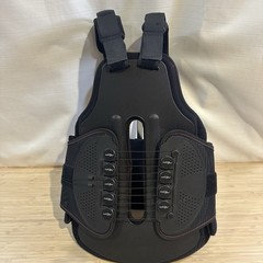 DonJoy Back Brace II TLSO Size Medium Black with Shoulder Straps Thoracic Aid