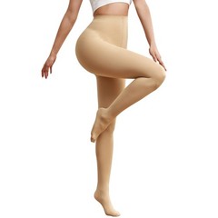 Women’s Compression Pantyhose Closed Toe High Waist Support Stockings 15-20mmHg