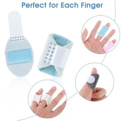 DIVINA VITAE Trigger Finger Splints, 5PCS Thumb Finger Brace for Trigger Finger