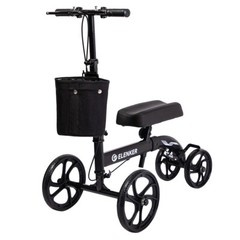 Deluxe ELENKER Medical Scooter Steerable Knee Walker Walking Knee Scooter Aid US