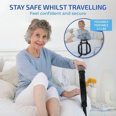Sturdy Bed Rails Elderly Adults Safety Foldable Adjustable Supports up to 330…