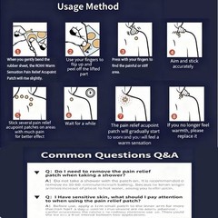 NICHIBAN ROIHI-TSUBOKO Pain Relieving Hot Patch 78 sheets 10 Sets Japan Quality