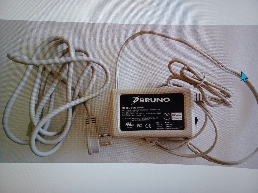 BRUNO Stairlift SRE-3000 3050 Power cable