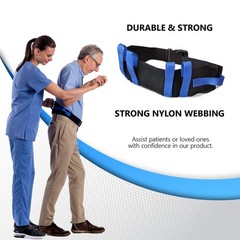 NYOrtho Gait Belt (275lbs) – Transfer Belt with 6 Heavy Handles -Lift Assist …